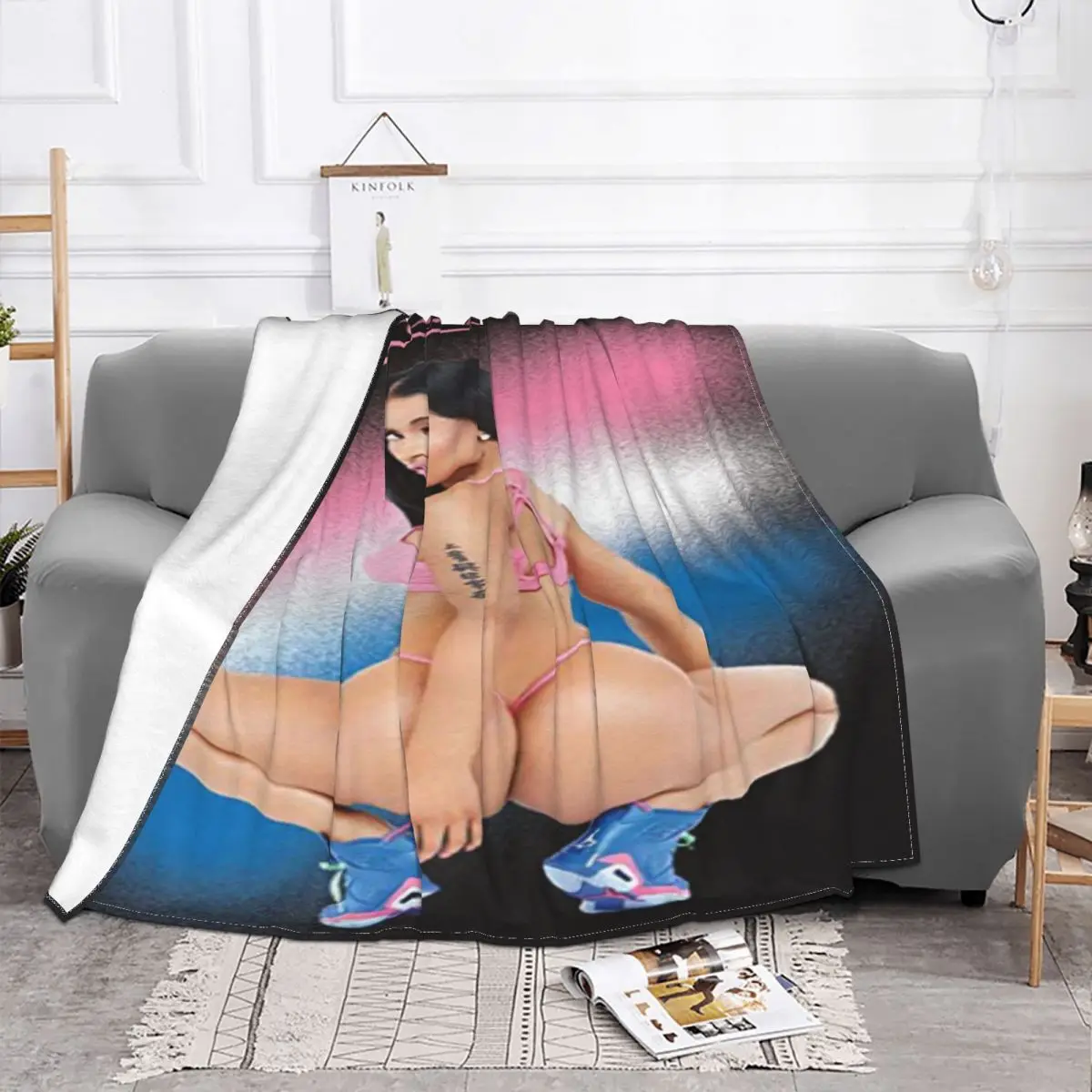 Nicki Minaj 1714 Anime Winter Blankets Home And Decoration Throw Blanket