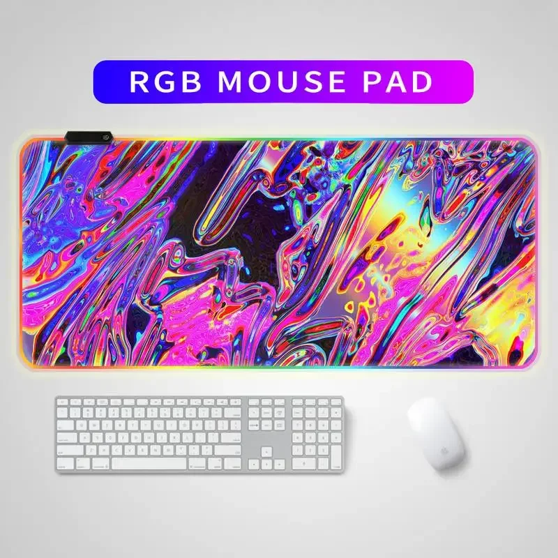 

Strata Liquid Abstract Art Natural Rubber Gaming mousepad Desk Mat RGB gaming mouse pad large XXL mouse carpet cute mouse pad