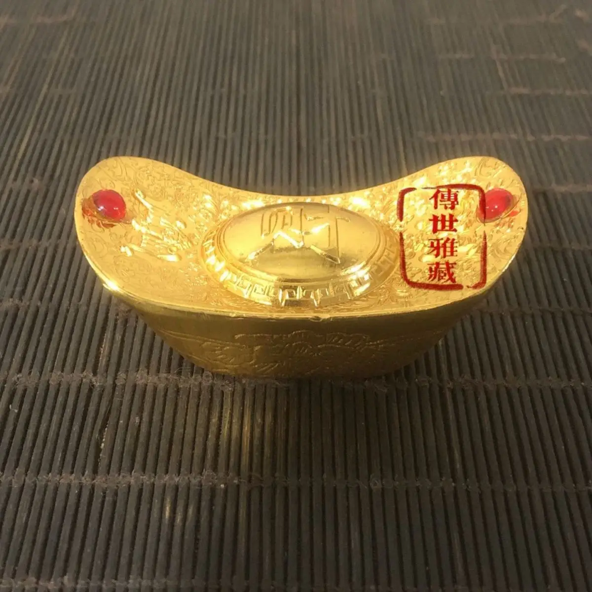 Antique coin collection, retro Qing Dynasty Five Emperors' gold ingots, handicrafts and ornaments