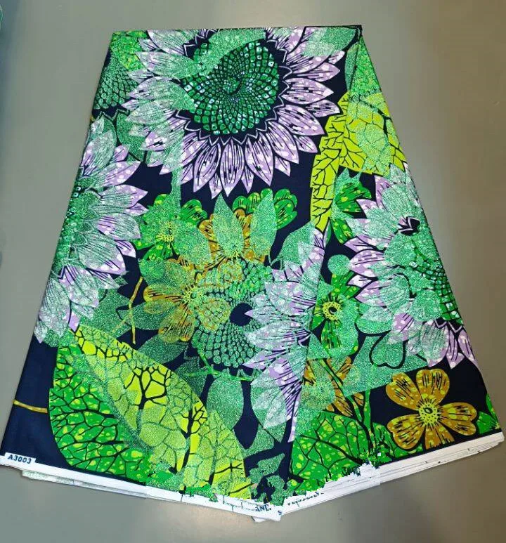 

100% хлопок, Анкара, золотой воск, блестящий золотой принт, батик, высокое качество, Нигерия, африканская восковая ткань, блестящая золотая восковая ткань