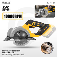 5-Inch Mini Electric Circular Saw One-hand Wood Cutter Portable Woodworking Circular Saw Band Battery Set For Dewalt 20V Battery