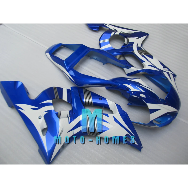 

ABS YZF-R6 98 99 00 01 02 Motorcycle Fairing Kit for Yamaha YZFR6 1998 1999 2000 2001 2002 Aftermarket Rebuild Bike Blue