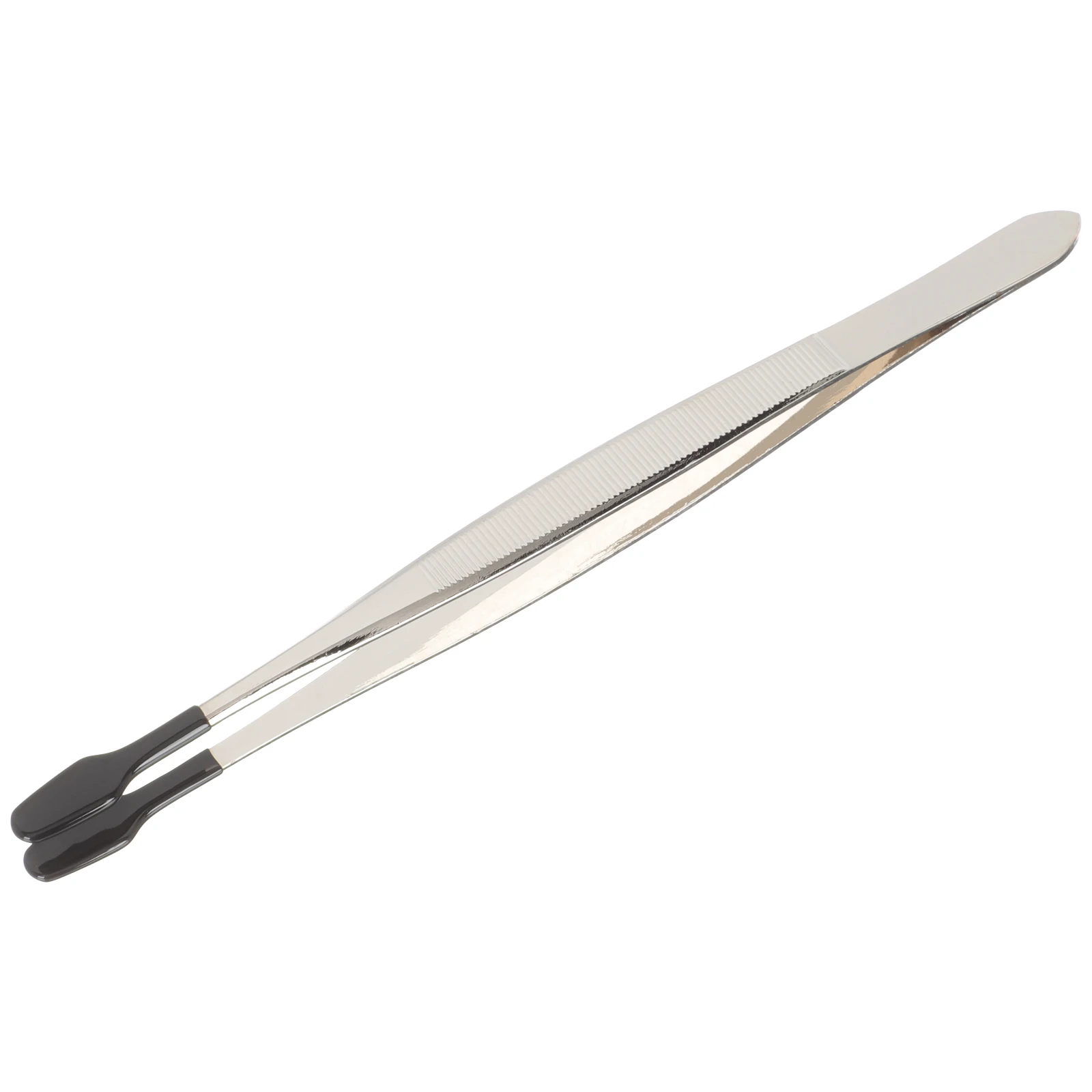 

Rubber Coated 15cm Stainless Steel Craft Tweezers for Crafts Jewelry Stamps Coins Industrial Hand Tools