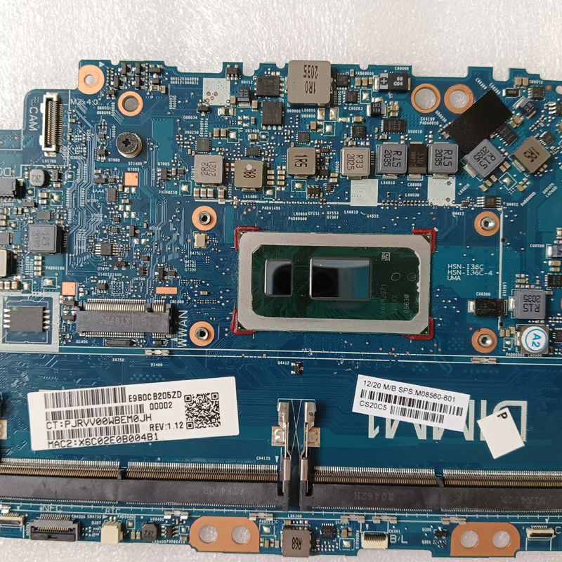 Used Laptop Motherboard Replacement For HP 840 G7