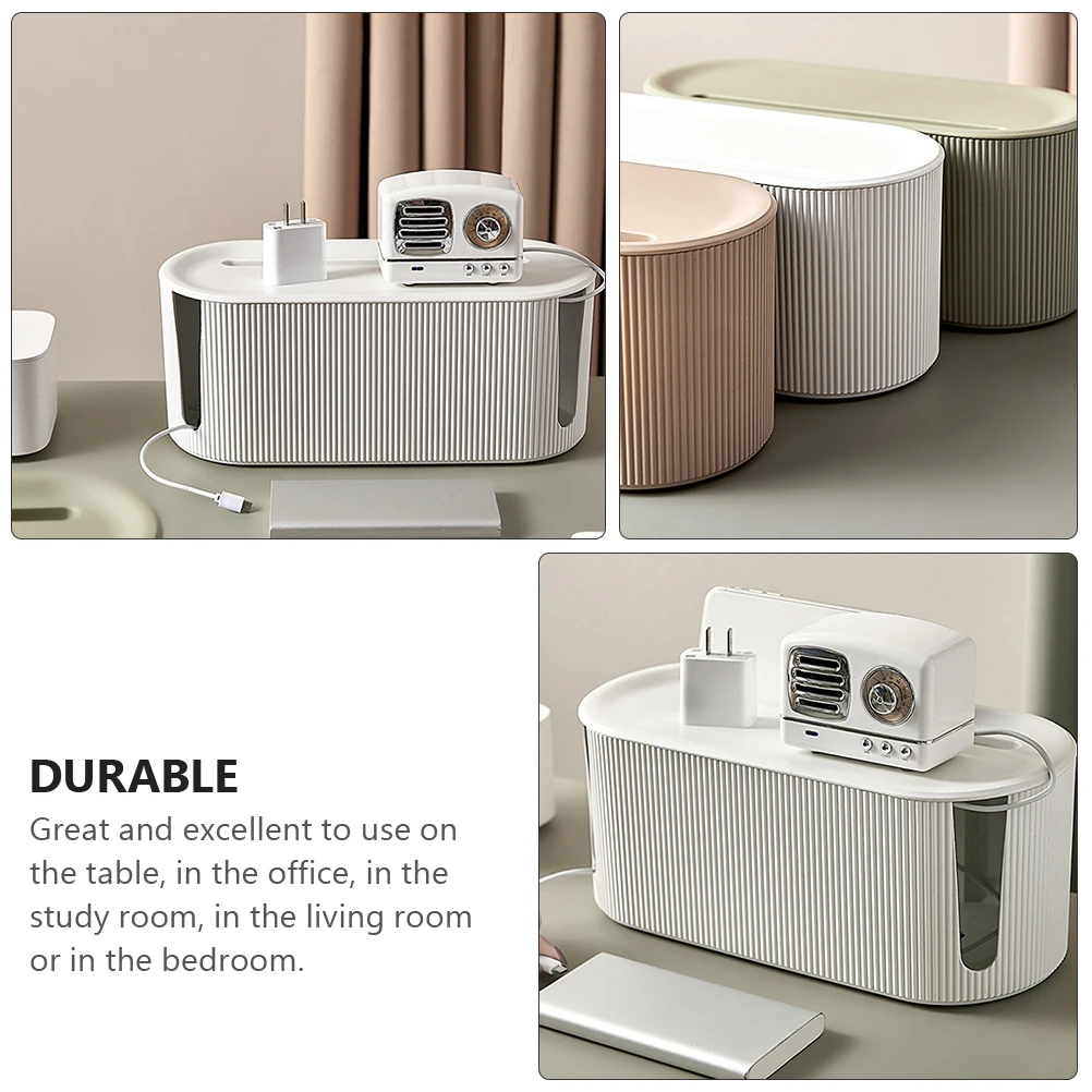 

Management USB Home ganizer Container Wire Storage Case Power Socket Holder Simple Cable Storage Box Socket Box Cable ganizer