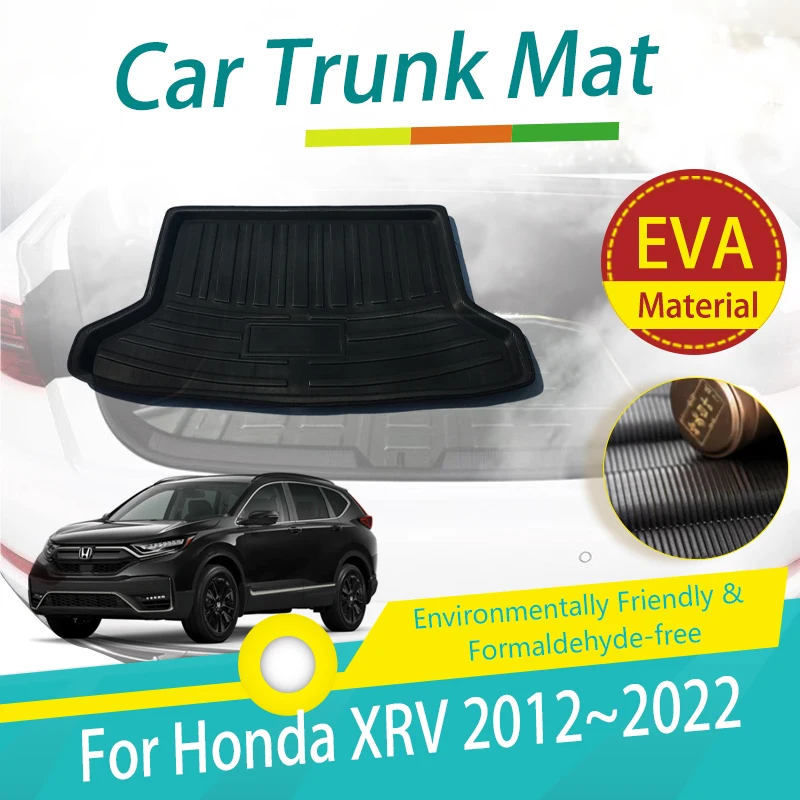 

Car Rear Trunk Mats Fit For Honda XRV MNV VEZEL HRV HR-V XR-V 2015~2022 Boot Carpet Suitcase Protection Eva Rug Auto Accessories