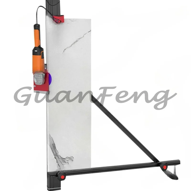 Vertical tile chamfering machine Track chamfering cutting machine