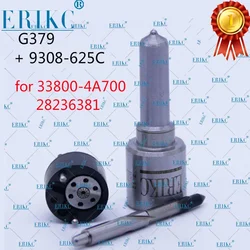 33800-4A700 33800 4A700 Fuel Injector Repair Kits 7135-576 Nozzle G379 and Valve 9308-625C for Hyundai 28236381 Euro 5