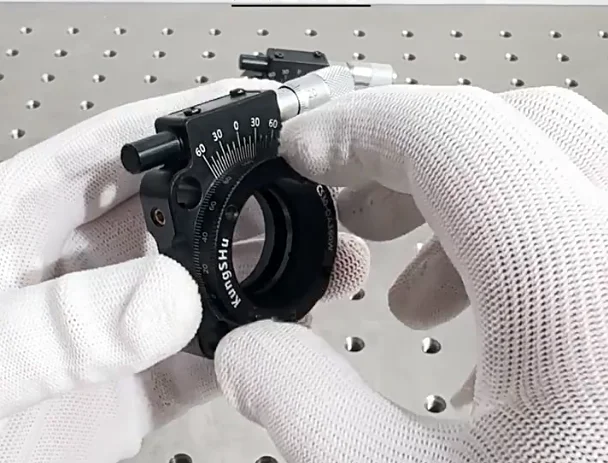 1PCS CS30-OA360W 30 Cage Axial Fine Adjust Rotation Mount