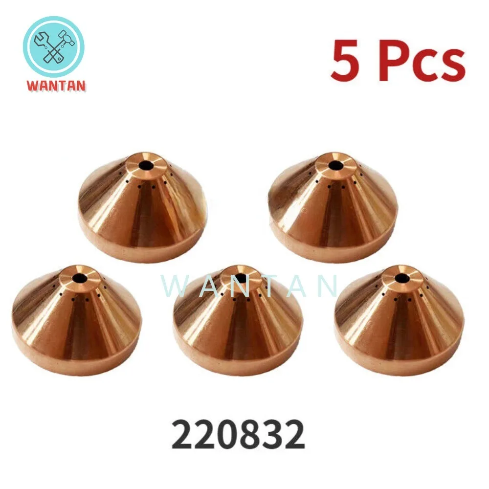 5pcs Plasma Cutter Shield Cup Cap 220832 For Hypertherm MAX200 Plasma Torch