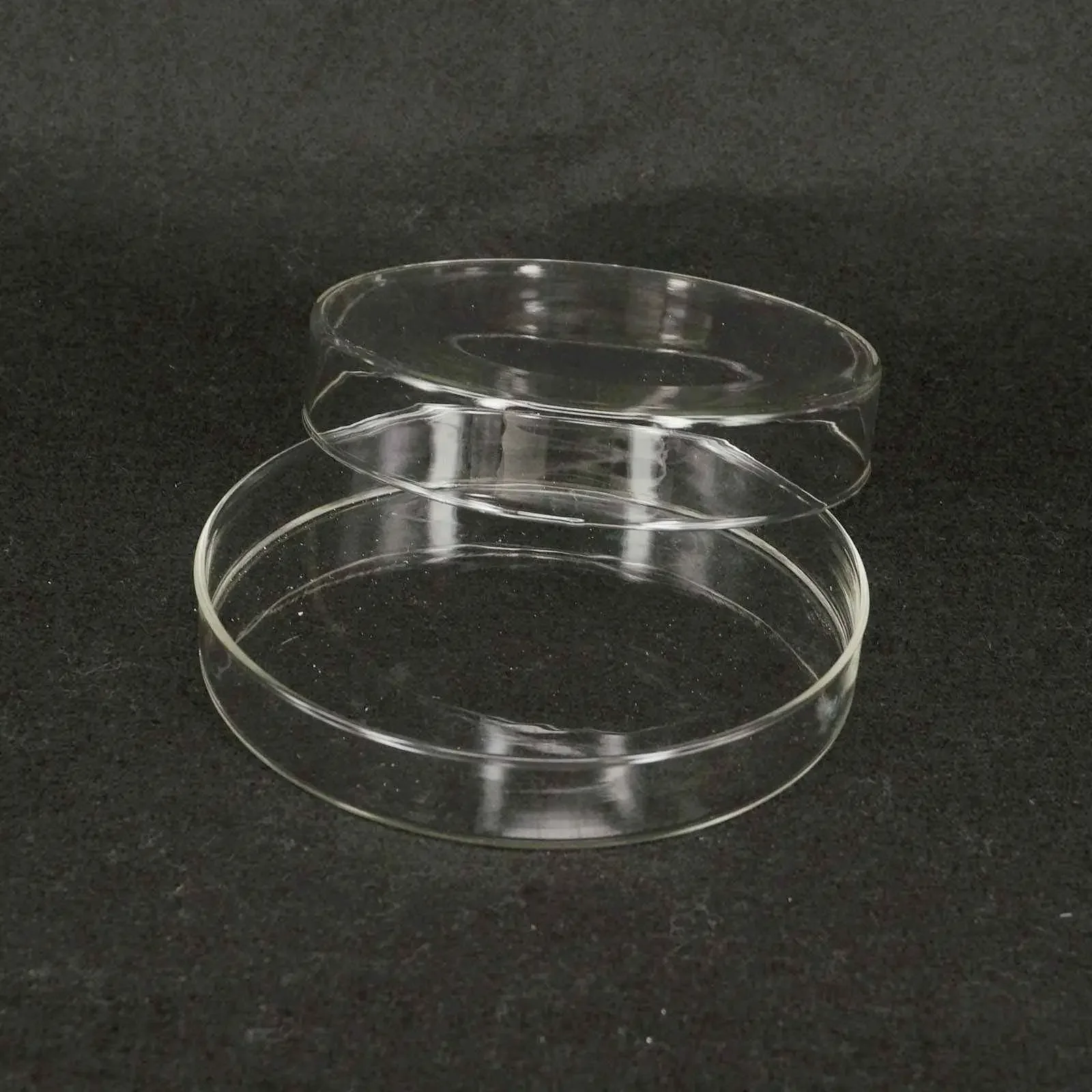 75mm Borosilicate Glass Reusable Tissue Petri Culture Dish Plate with cover For Chemistry Laboratory