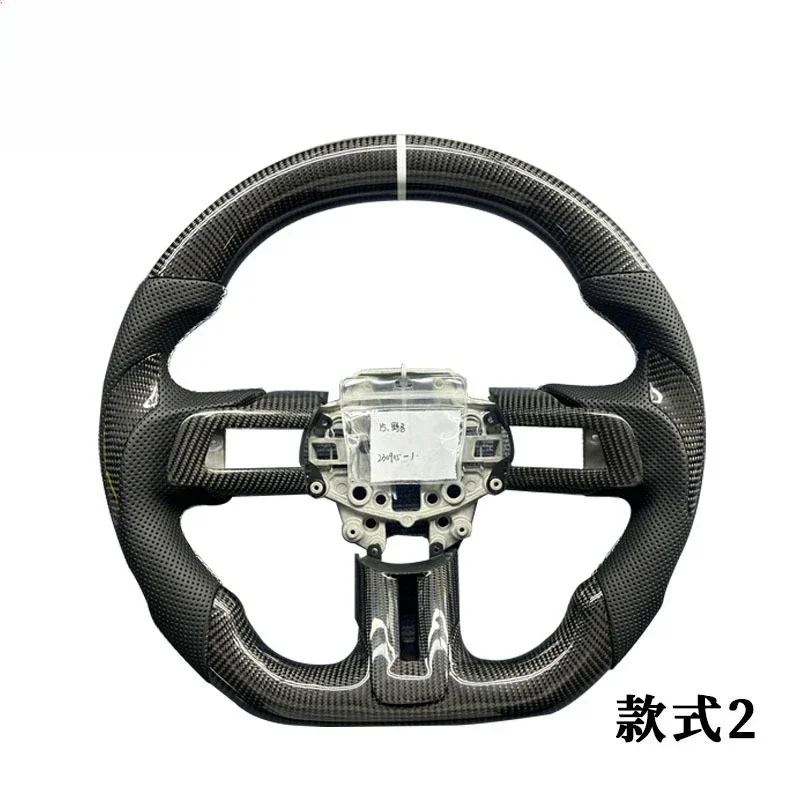 Carbon fiber steering wheel for Mustang cars