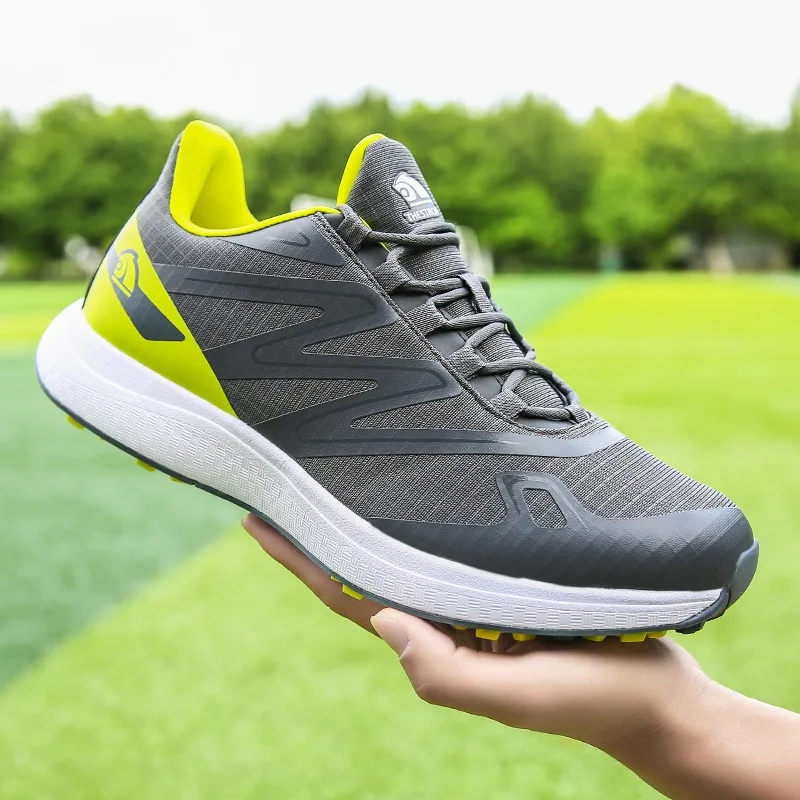 

Профессиональные мужские тренировочные кроссовки для гольфа, дышащие спортивные кроссовки для мужчин, нескользящая обувь для гольфа, мужская прогулочная обувь