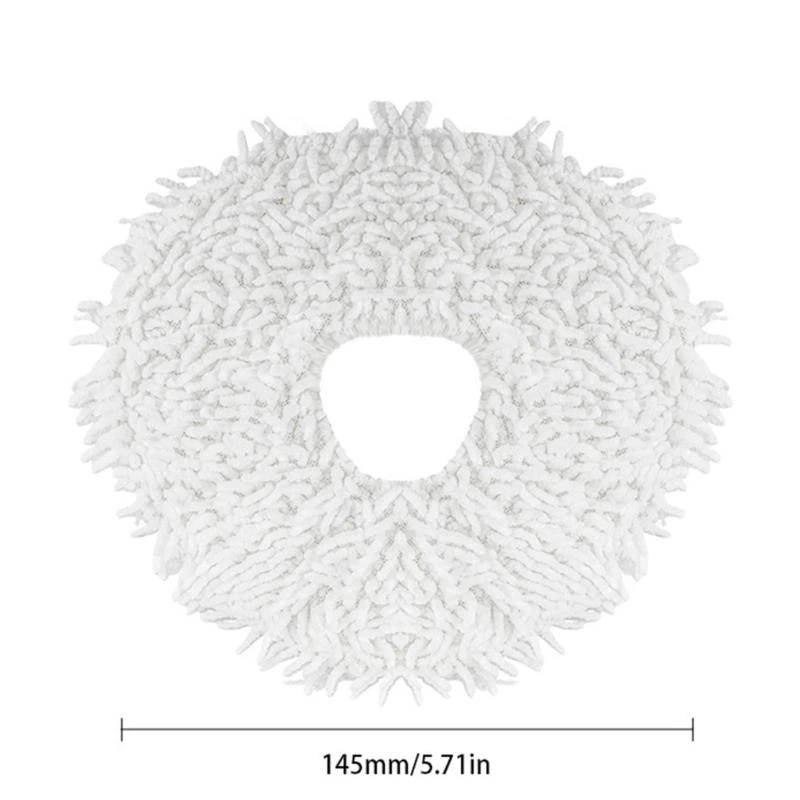2/4/6/10Pcs Microfiber Mop Cloths for J1/J2 Robot Vacuum Cleaner Mop Pad Washable Wipes Replacement Accessories