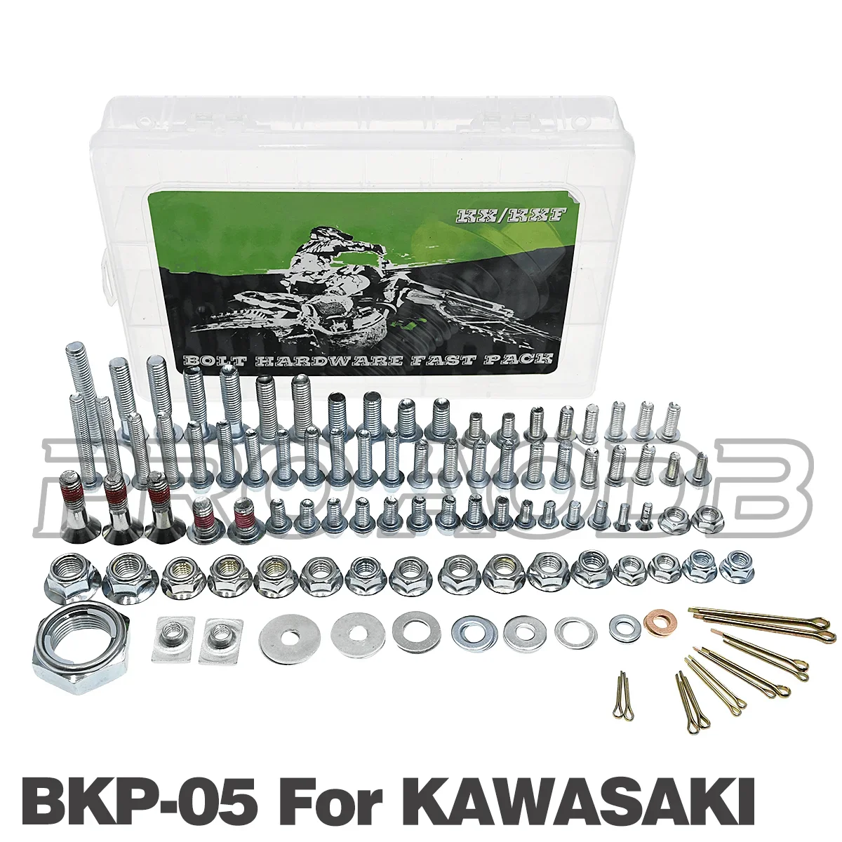 Parafuso de motocross, kit completo de fixação de plástico para yamaha yz wr 65 85 125 250 e ktmxcf sxf exc sx xc excf dirt bike