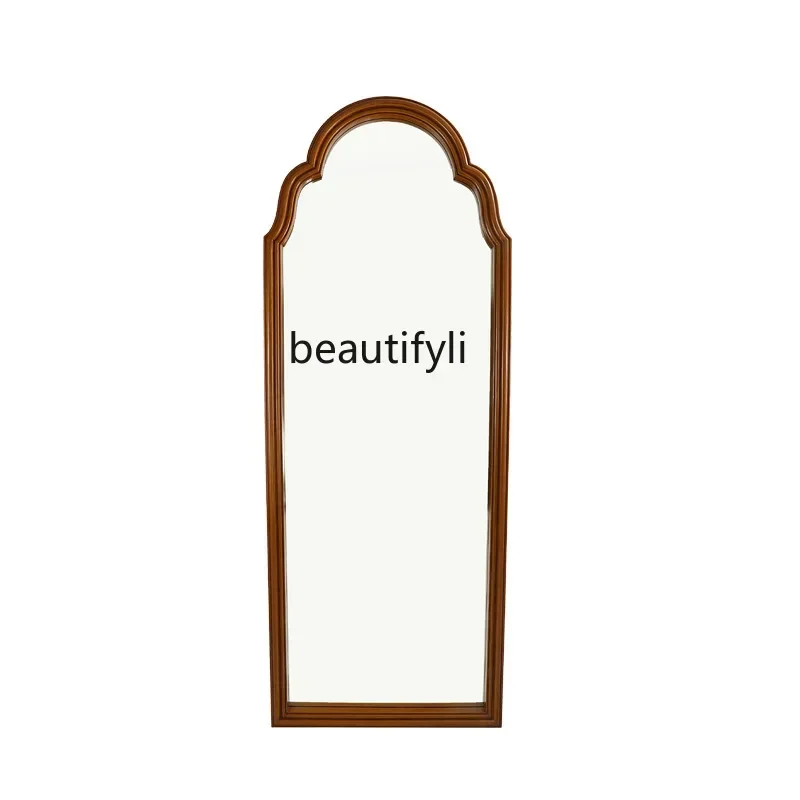 

bathroom mirror decorative dressing does not deform full body mirror light luxury wall hanging floor makeup mir