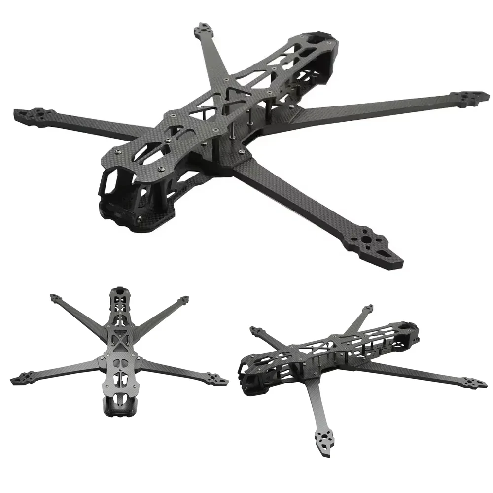 Kit de cadre FPV GK-V3, 1013 pouces, 435550mm, en Fiber de carbone, léger, haute résistance, pour les amateurs de course libre et de longue portée