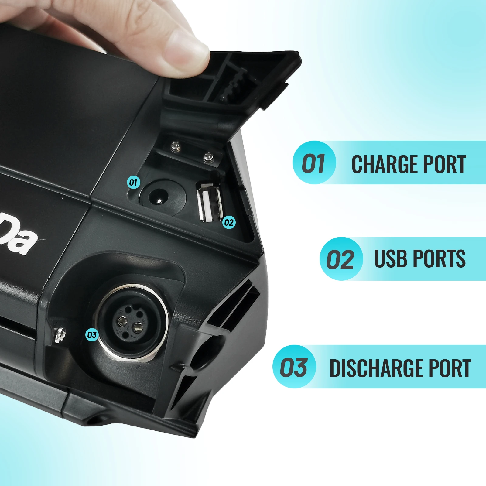 بطارية Dorado 21700 Ebike 48V 52V 60V 20Ah 25Ah لبطارية Ariel Rider Emma 2.0 3.0 Vamoose Roll-road السلكية Freedom akku