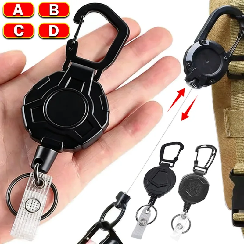 Cordon rétractable robuste antivol pour téléphone, sangle de sécurité pour smartphone avec clip ceinture pour voyage