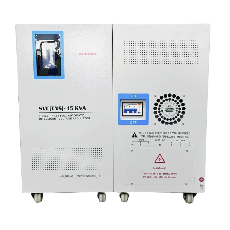 30kva 380v 440v 25kva 40kva Svc Three Phase Tns Power Stabilizer 220v Voltage Regulator