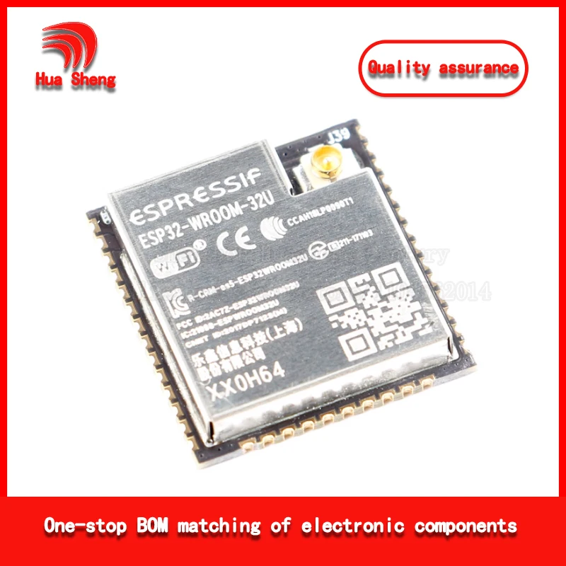 Genuine Esp32-Wroom-32U Dual Core Wifi & Bluetooth Mcu Module for Iot Wireless Applications