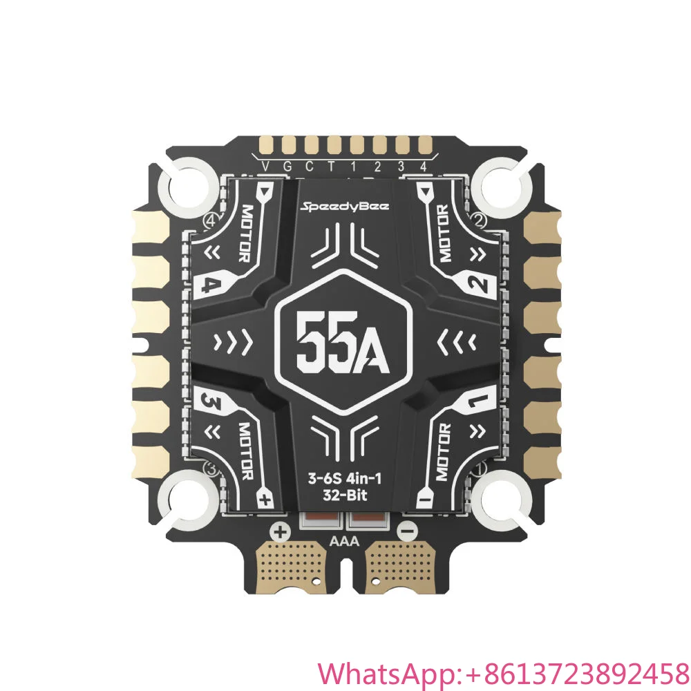 

Original Speedybee F405 V5 55A Pro Stack 32Bit with OX32 Firmware Support O4Pro for RC Drone Airplane Crossing Aircraft Parts