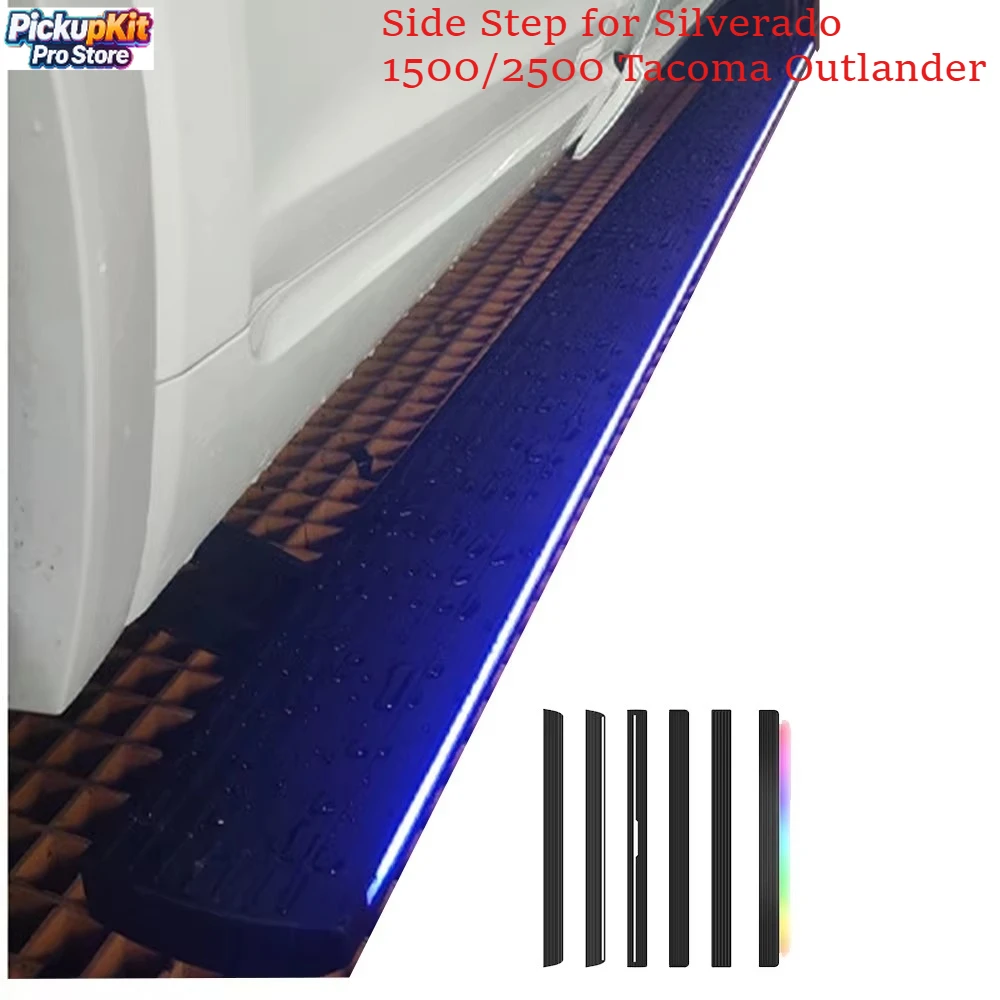 

Automatic Electric Aluminum Alloy Side Steps Running Boards for Silverado 1500/2500 Tacoma Outlander