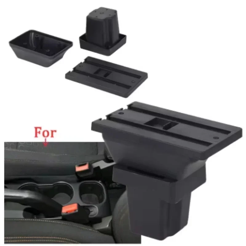 New luxury For Chevrolet Trax Armrest Box For Chevrolet Trax Tracker Car Armrest Arm Car Storage Accessories 2015 2016 2017 2018