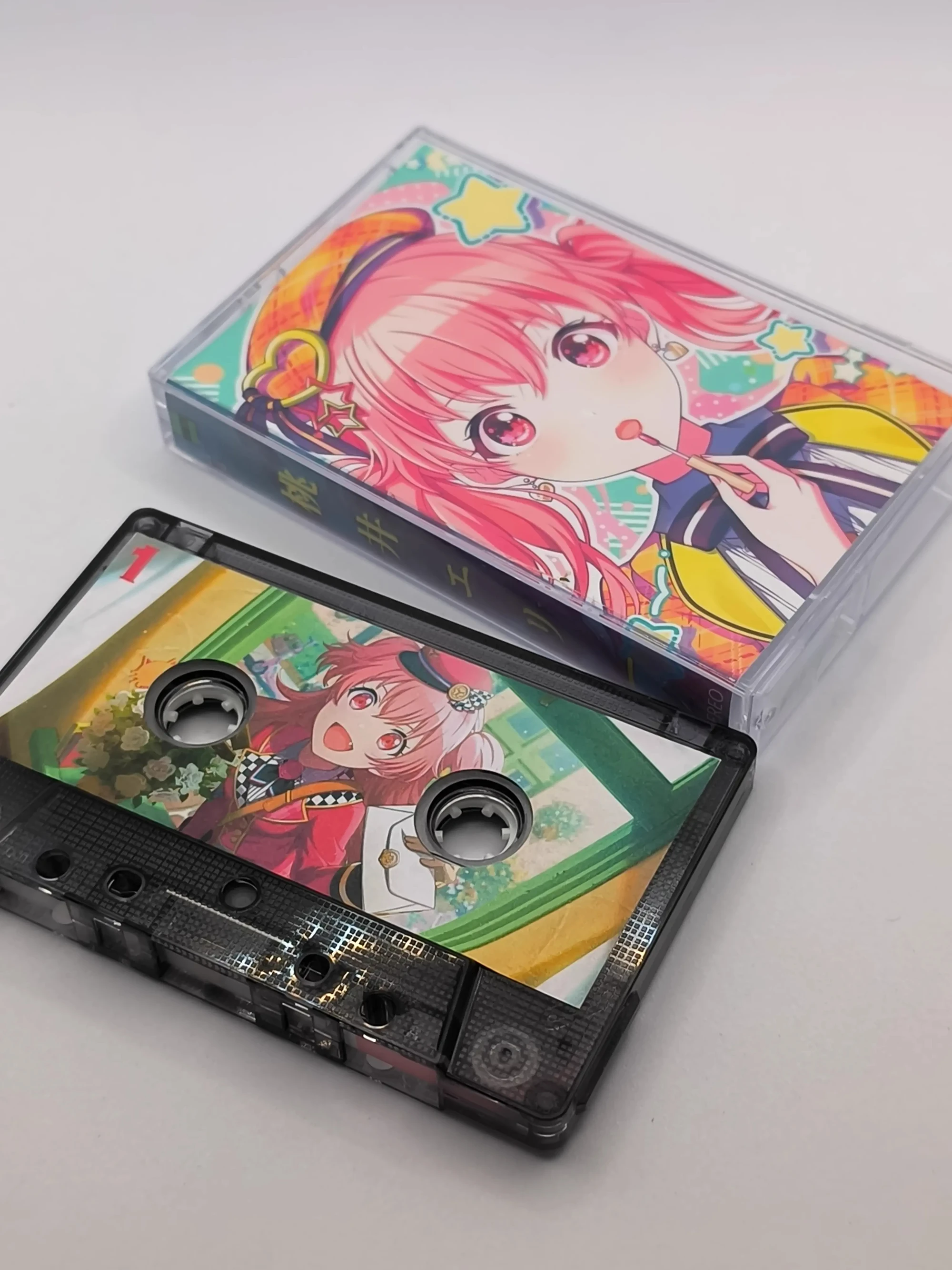 Game HATSUNE MIKU COLORFUL STAGE Momoi Airi Music Tape Greatest Hits OST Album Cassettes Cosplay Recorder Car Soundtracks Box