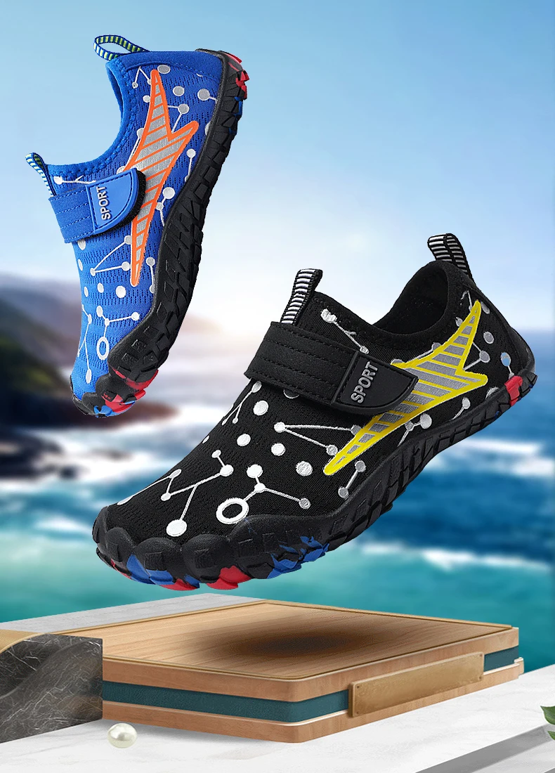 Kinder Wasserschuhe Studenten Barfuß Schnelltrocknende Strandschwimmschuhe Aquaschuhe Indoor Fitness Laufschuhe Sommer Outdoor – Detail 2