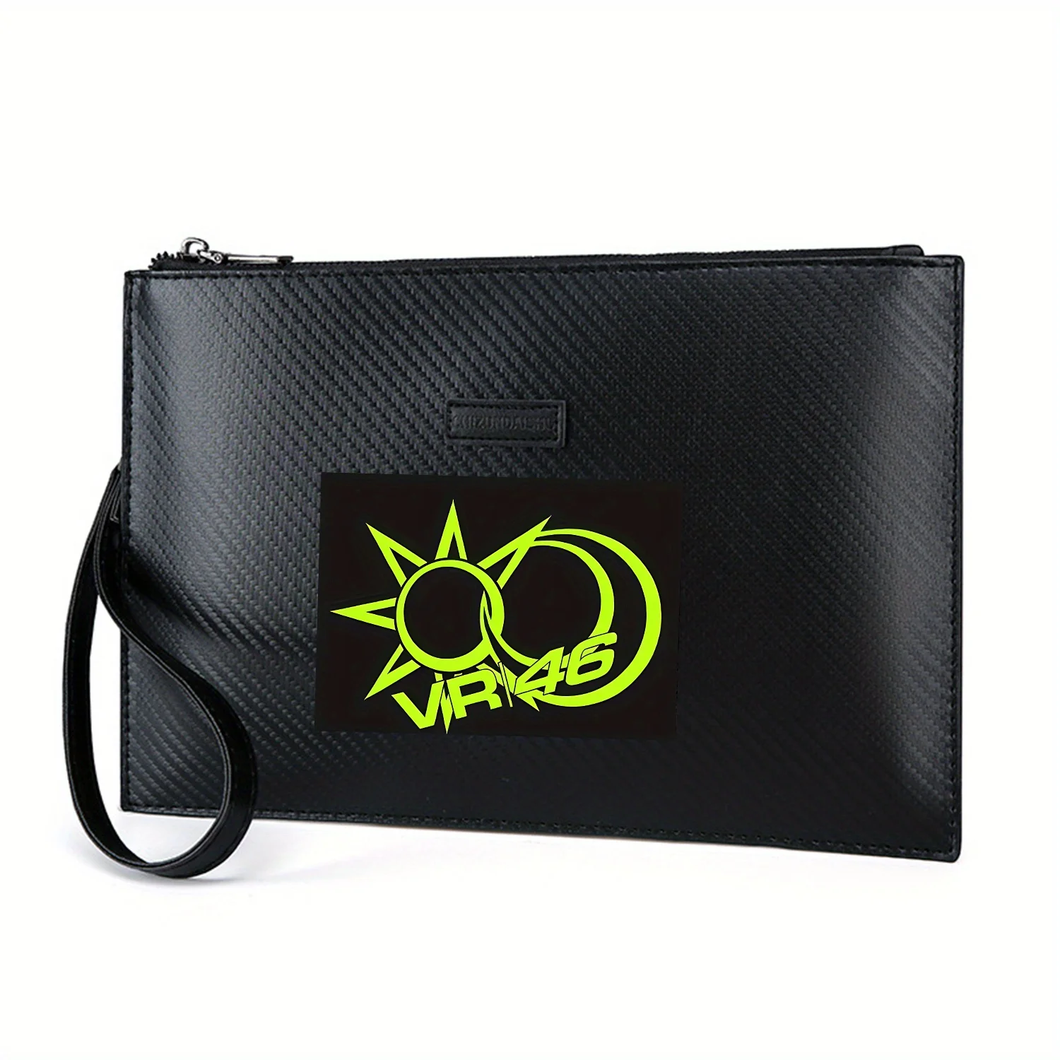 logotipo-do-sol-circulo-e-numero-quarenta-e-seis-elegante-impresso-pu-bolsa-masculina-elegante-e-pratica-para-transporte-diario