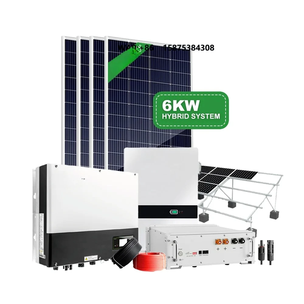 3KW 5KW Off-grid Hybrid Solar System 6KW Complete Set Energy Power System With Battery Inverter for Home Use