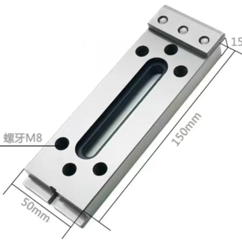 Wire EDM Machine Clamp Tool 120/150X50X15mm Extension Jig Holder Stainless Steel M8 For Sodick DWC Wire Cut EDM Machine