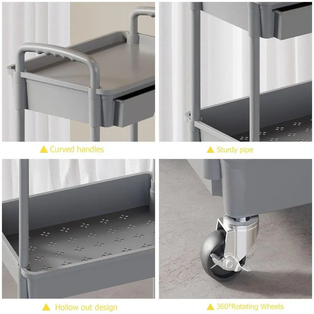 

Tier Rolling Storage Cart With Drawers Rolling Utility Cart With Drawers,Room Decor,Bathroom Decor,Rolling Utility Cart Rolling