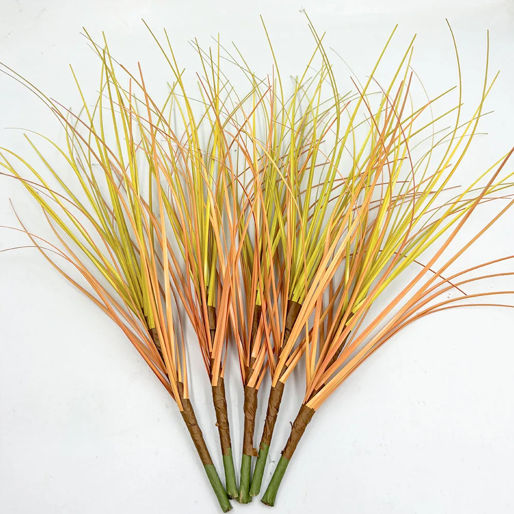 DIY 결혼식 장소에 대 한 5Pcs 인공 양파 잔디 가짜 녹지 홈 장식 화분 장식 가짜 식물 야외 정원 장식