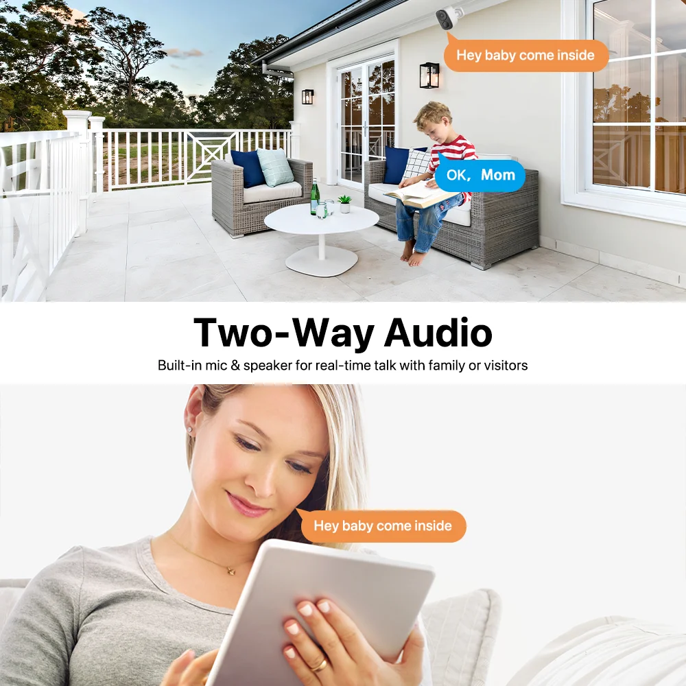 Vstarcam 2K 태양광 보안 카메라 무선 야외 배터리 구동 보안 카메라 PIR 모션 알람 클라우드 스토리지 양방향 오디오