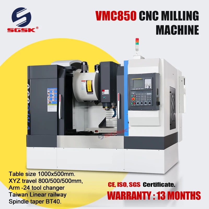 Sistema De Control SGSK Fanuc CNC Milg Hine VMC650, Centro De Mecanizado, Centro De Hining