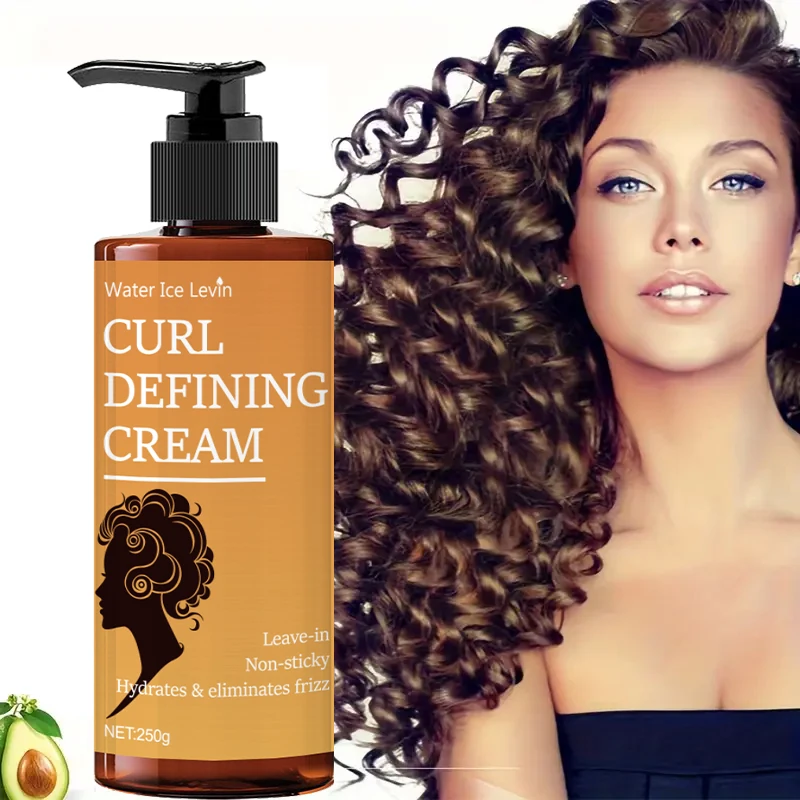 محسن تجعيد الشعر المرطب والمحدد، مناسب للشعر الجاف، مناسب للرجال والنساء، 100 جرام، أساسيات العناية بالشعر | سطح لامع | كريم الترطيب #1