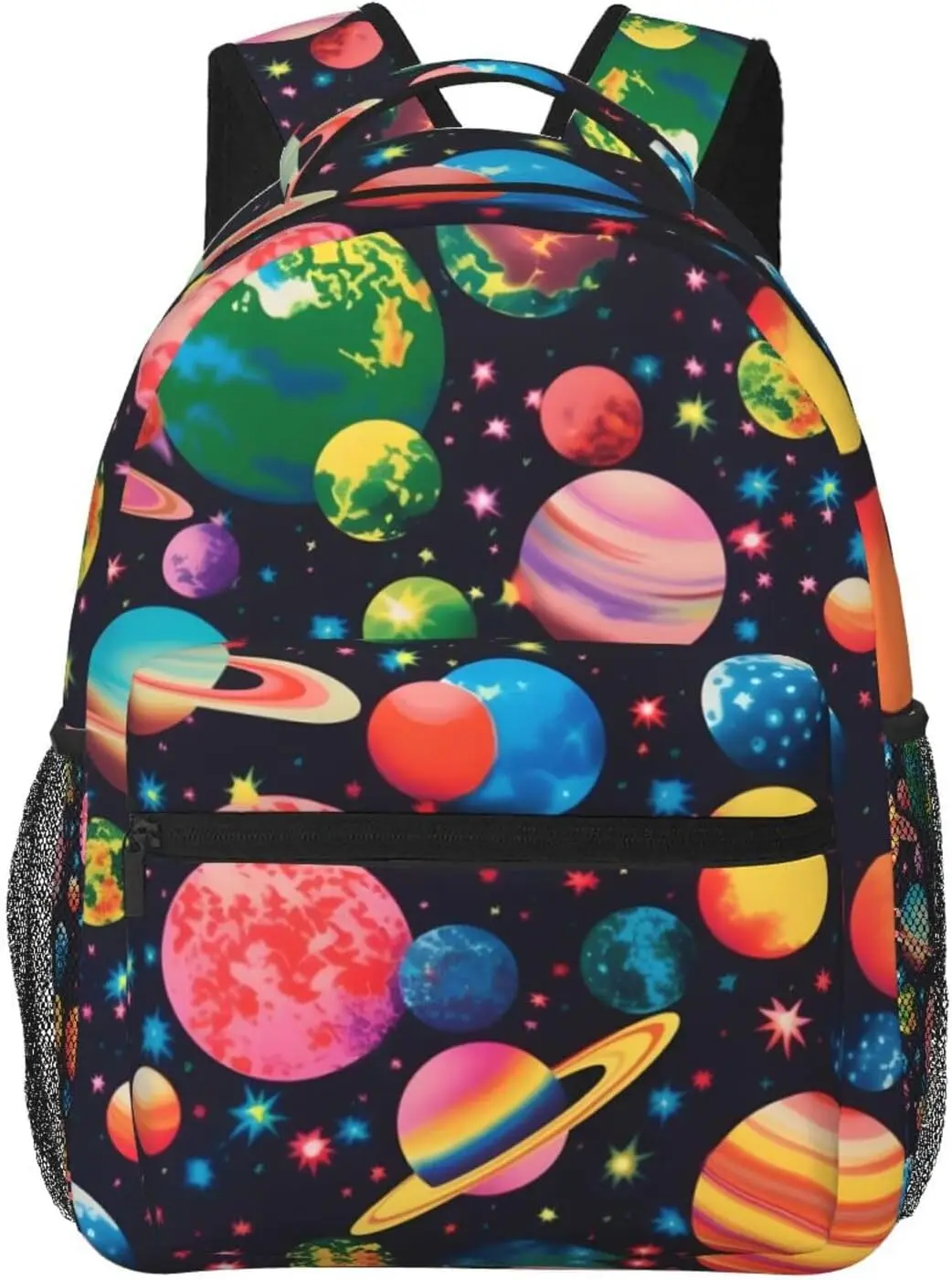 

Легкий рюкзак для ноутбука Colorful Universe Planets, легкий многоцелевой дорожный повседневный рюкзак унисекс, студенческие рюкзаки для