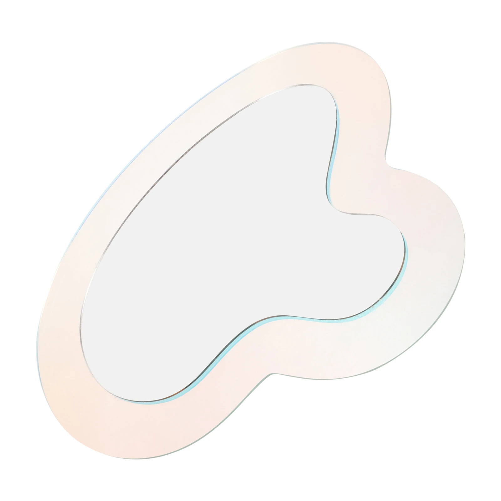 

Acrylic Waterproof Decorative Mirror Irregular Shaped Wall Mirror for Living Room Bedroom Bathroom Home Decor Artistic Design