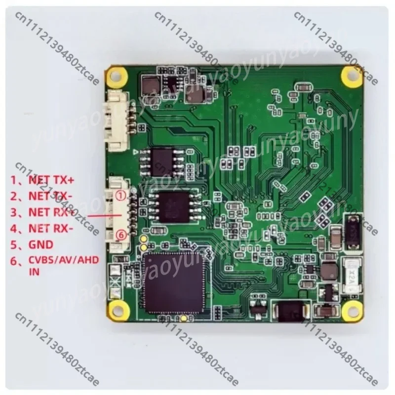 Mini AV CVBS AHD Encoder, Anti-interlaced Analog SD HD to Network Video Converter, H.264/H.265