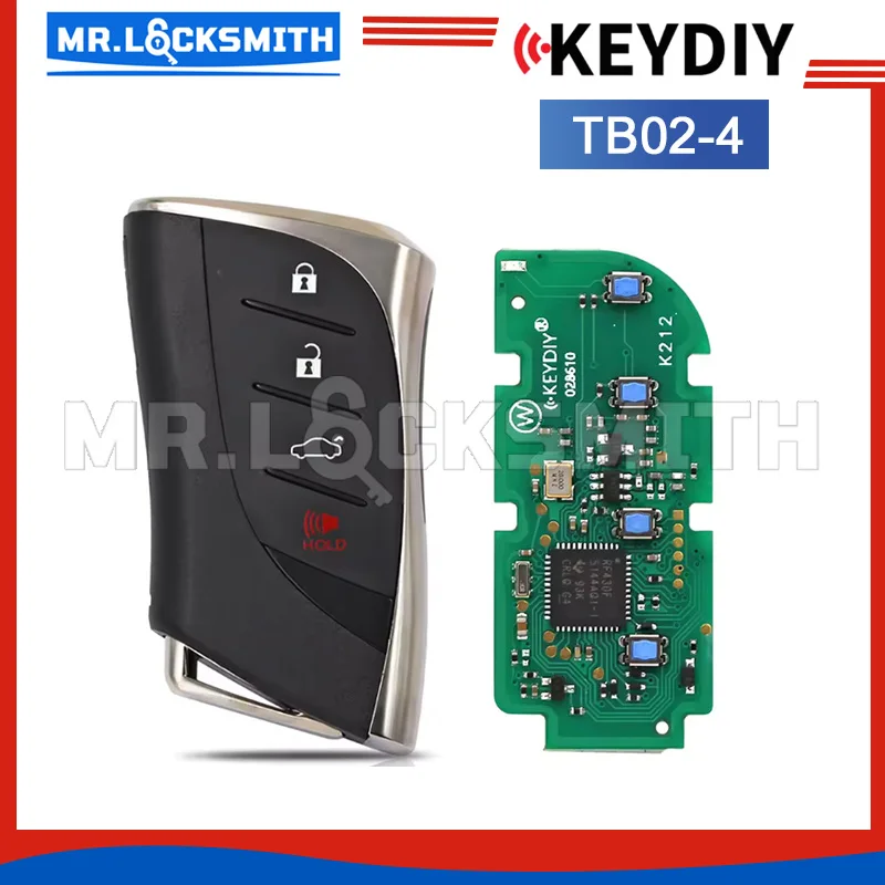 KEYDIY KD 8A Universal Smart Key Remote TB02 TB02-4 for Lexus