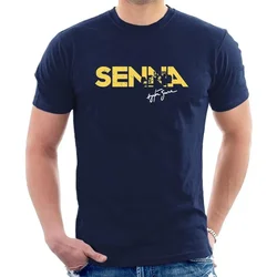 2019 New Summer Ayrton Senna Championship Tribute T-Shirt Cool Men Tee Shirt Cotton Tee Shirt