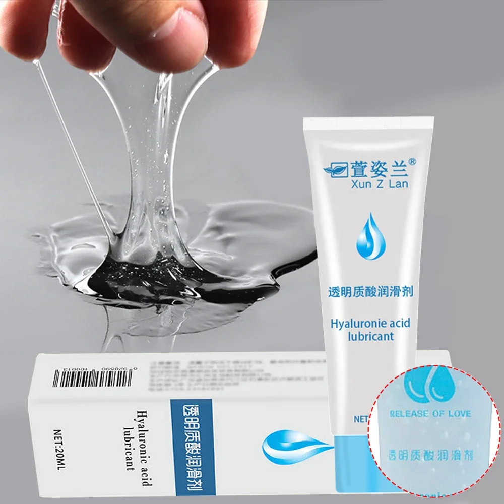 Water Based Lubricant for Sex Silk Touch Edible Anal Sex Lubricant Oral Gel Exciter for Women Orgasm Sex Lube Lubrication Cream