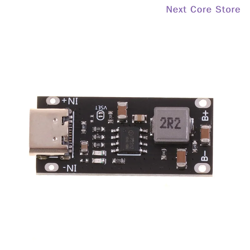 [NC]Type C USB Input 3A Polymer Ternary Lithium Battery Quick Fast Charging Board IP2312 CC/CV Mode 5V To 4.2V[NC]