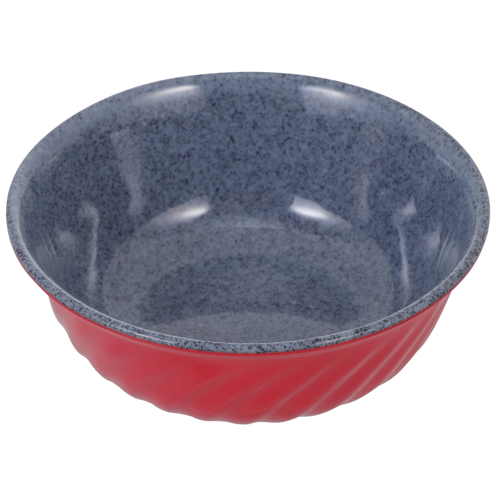 

Creative Japanese Faux Ceramic Salad Bowl Soup Bowl Noodles Serving Container For Instant Noodle Snack Storage Red 120Characters
