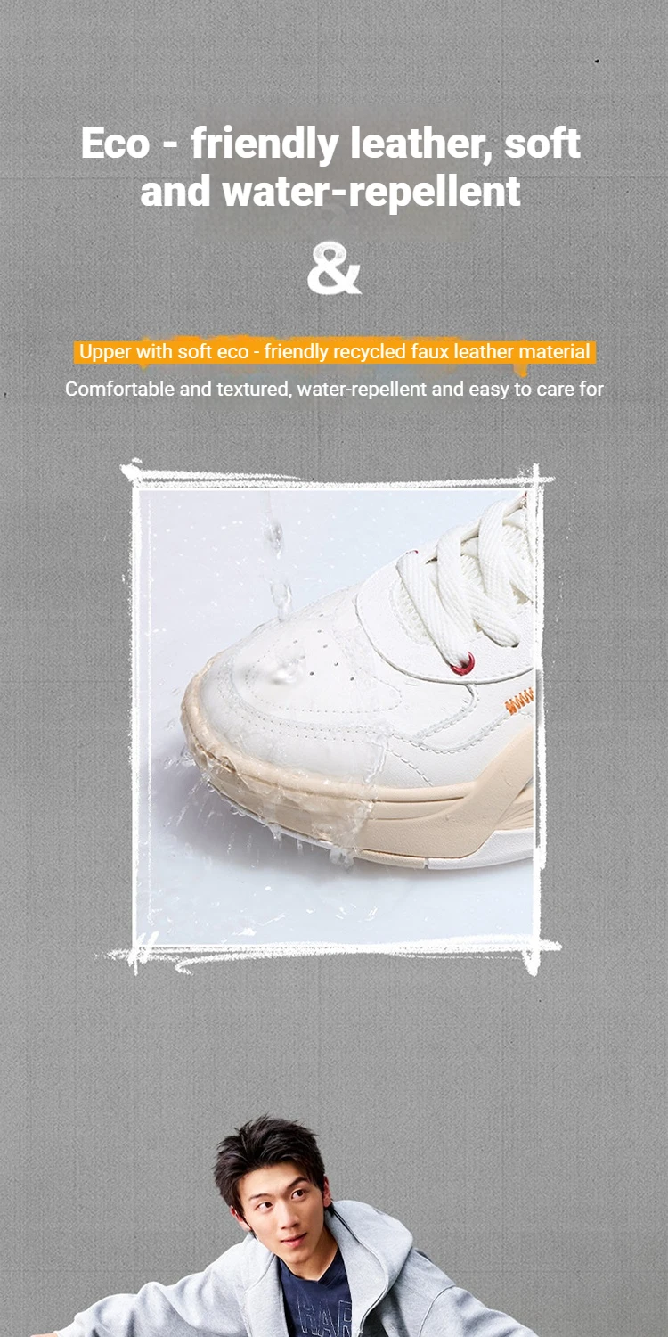 361 Degrees Dune 2.0 Leichtgewichtige Lifestyle-Sneaker für Herren, verschleißfest, stoßdämpfend, atmungsaktiv, mit weicher Sohle 672636617 – Detail 6