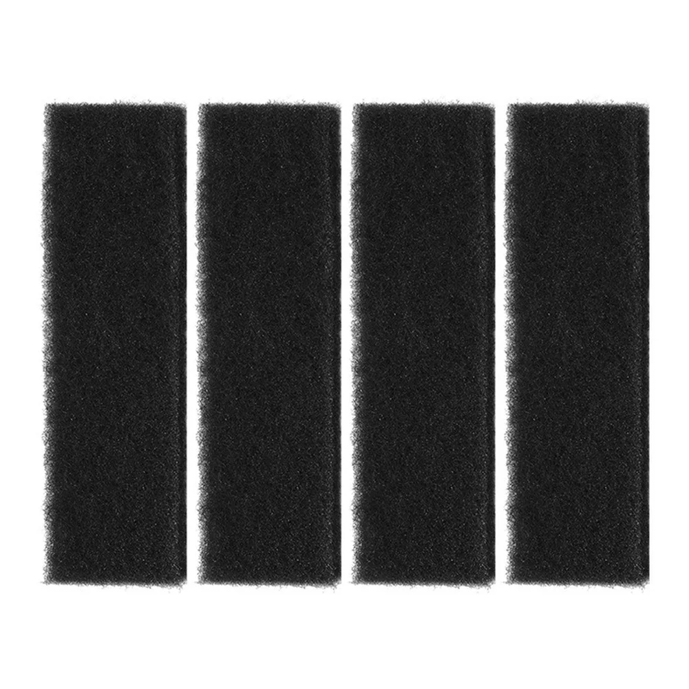For PUREAIR 5304512502 Compatible Microwave Air Filter Black Activated Carbon Mesh Filter 4 Count Long Lasting