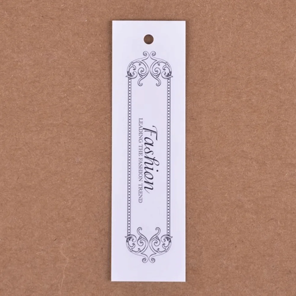 500Pieces Fashion Printed Commomuse Hangtag