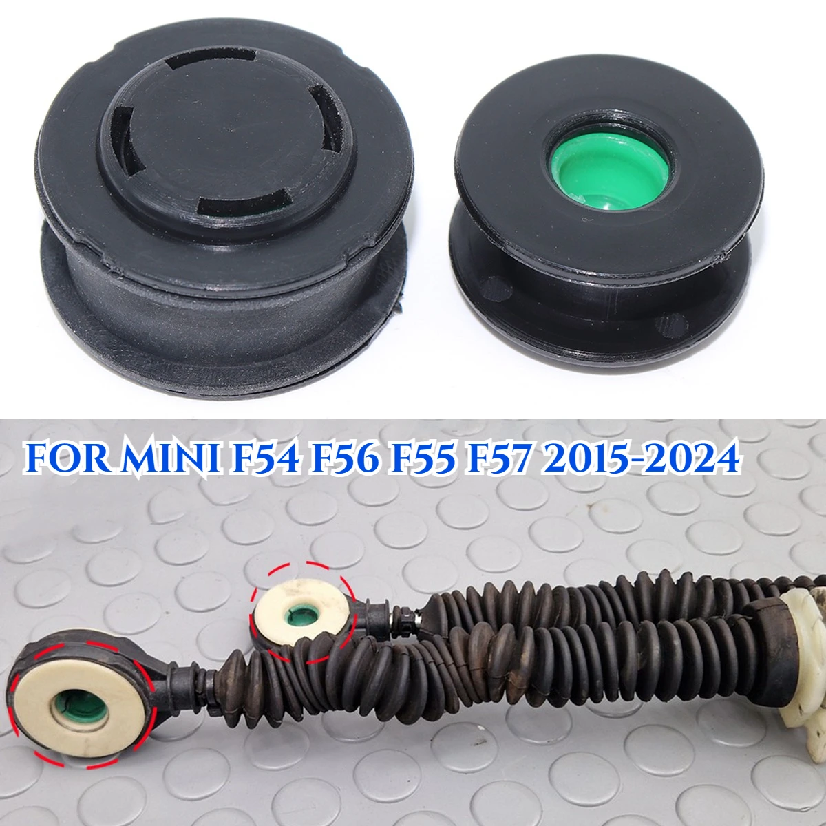 

Manual Gearbox Shift Cable Linkage Control Bushing Gear Shifter Lever Selector Accessories For MINI F54 F56 F55 F57 2015-2024